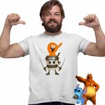 Fashion, accesorii si bijuterii - Barbati - Imbracaminte - Tricouri si bluze barbati - Tricou Barbati Lamput Cappuccino Assassino Naruto, alb, marime XL - Infinity.ro