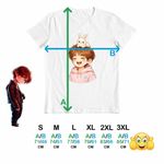 Fashion, accesorii si bijuterii - Barbati - Imbracaminte - Tricouri si bluze barbati - Tricou Barbati Shinee Onew Chibi, alb, marime 2XL - Infinity.ro