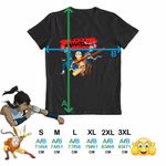 Fashion, accesorii si bijuterii - Barbati - Imbracaminte - Tricouri si bluze barbati - Tricou Barbati Avatar Last Airbender Katara Sokka, negru, marime L - Infinity.ro