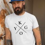 Fashion, accesorii si bijuterii - Barbati - Imbracaminte - Tricouri si bluze barbati - Tricou Barbati Kygo, alb, marime 3XL - Infinity.ro