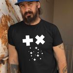 Fashion, accesorii si bijuterii - Barbati - Imbracaminte - Tricouri si bluze barbati - Tricou Barbati Martin Garrix Plus Symbol, negru, marime M - Infinity.ro