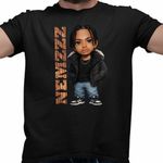 Fashion, accesorii si bijuterii - Barbati - Imbracaminte - Tricouri si bluze barbati - Tricou Barbati Nemzzz Escape Chibi, negru, marime 2XL - Infinity.ro