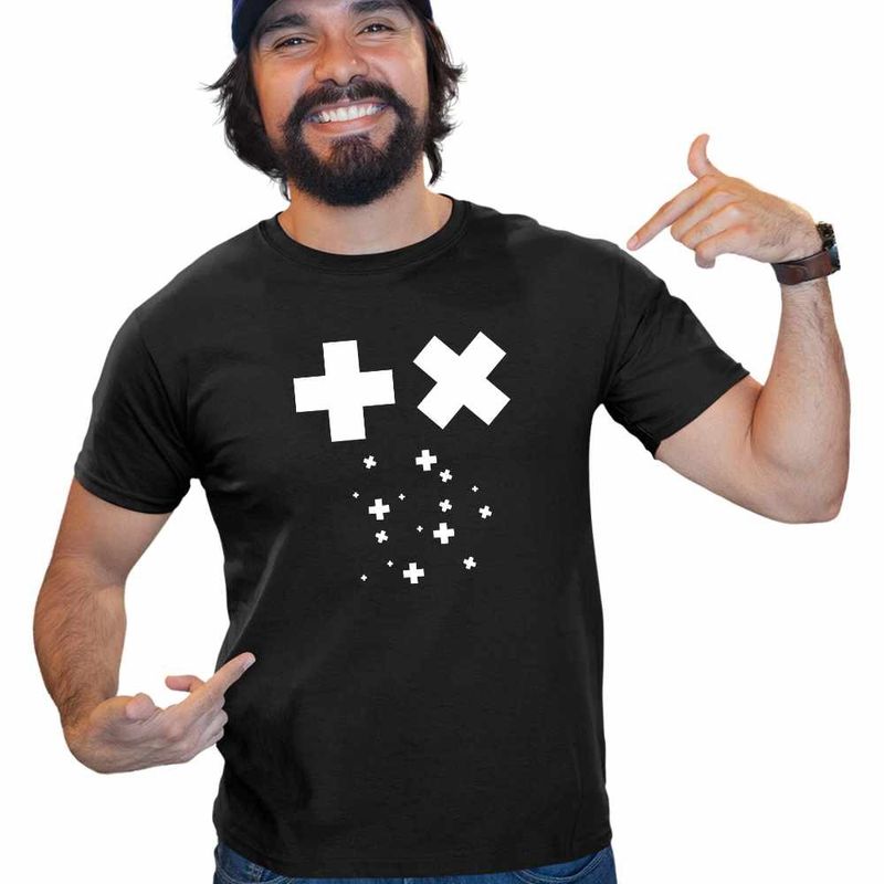 Fashion, accesorii si bijuterii - Barbati - Imbracaminte - Tricouri si bluze barbati - Tricou Barbati Martin Garrix Plus Symbol, negru, marime M - Infinity.ro
