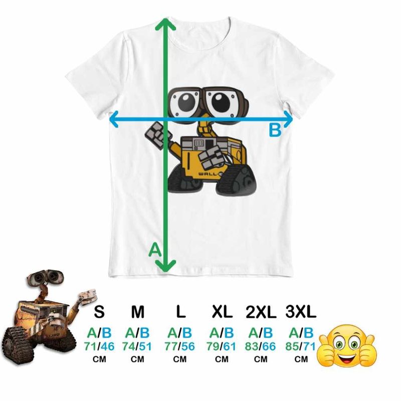 Fashion, accesorii si bijuterii - Barbati - Imbracaminte - Tricouri si bluze barbati - Tricou Barbati Wall-E Robot Viitor SF Reciclare, alb, marime XL - Infinity.ro