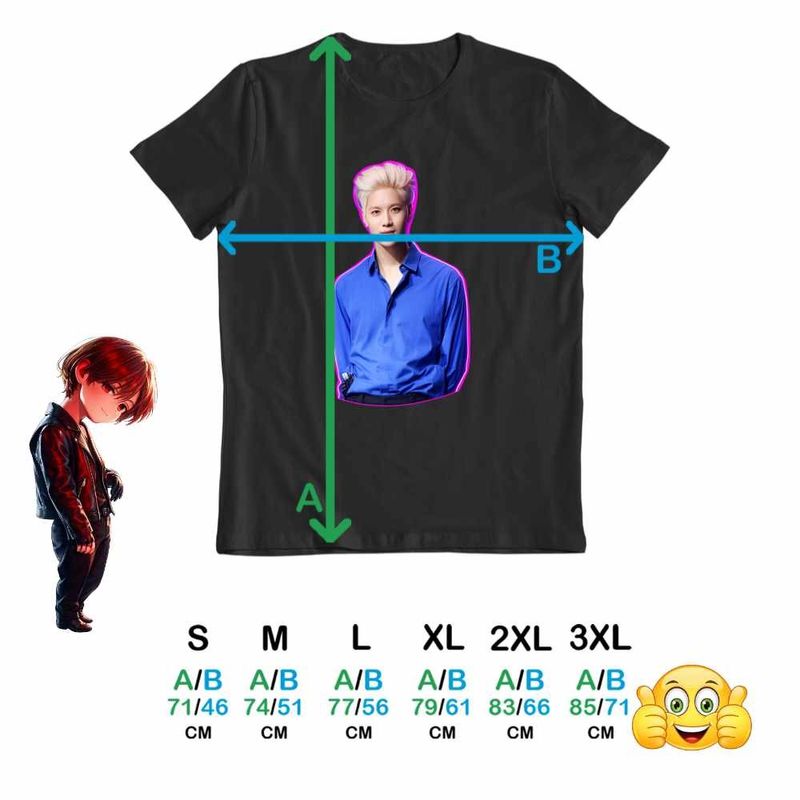 Fashion, accesorii si bijuterii - Barbati - Imbracaminte - Tricouri si bluze barbati - Tricou Barbati Taemin Move Korea Huntrix, negru, marime L - Infinity.ro