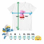 Fashion, accesorii si bijuterii - Barbati - Imbracaminte - Tricouri si bluze barbati - Tricou Barbati Peppa God of War, alb, marime M - Infinity.ro