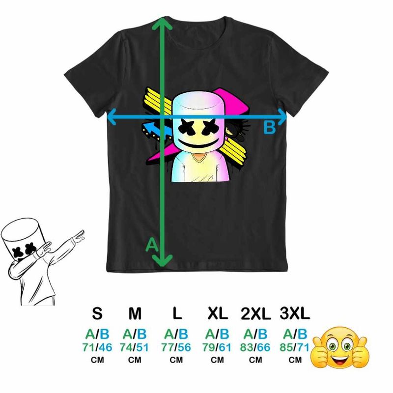 Fashion, accesorii si bijuterii - Barbati - Imbracaminte - Tricouri si bluze barbati - Tricou Barbati Marshmello Party Vibe, negru, marime 2XL - Infinity.ro