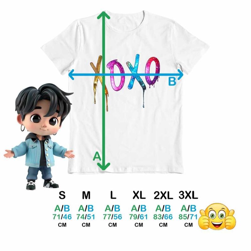 Fashion, accesorii si bijuterii - Barbati - Imbracaminte - Tricouri si bluze barbati - Tricou Barbati Xoxo Jeon Somi Merch Kpop, alb, marime L - Infinity.ro