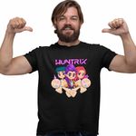 Fashion, accesorii si bijuterii - Barbati - Imbracaminte - Tricouri si bluze barbati - Tricou Barbati Kendama Huntrix K-Pop Demon Hunters Coreea, negru, marime 2XL - Infinity.ro