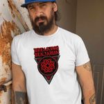 Fashion, accesorii si bijuterii - Barbati - Imbracaminte - Tricouri si bluze barbati - Tricou Barbati Breaking Benjamin Celtic Knot, alb, marime 2XL - Infinity.ro