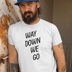 Fashion, accesorii si bijuterii - Barbati - Imbracaminte - Tricouri si bluze barbati - Tricou Barbati Kaleo Way Down We Go, alb, marime 2XL - Infinity.ro