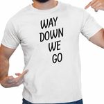 Fashion, accesorii si bijuterii - Barbati - Imbracaminte - Tricouri si bluze barbati - Tricou Barbati Kaleo Way Down We Go, alb, marime 2XL - Infinity.ro