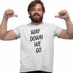 Fashion, accesorii si bijuterii - Barbati - Imbracaminte - Tricouri si bluze barbati - Tricou Barbati Kaleo Way Down We Go, alb, marime 2XL - Infinity.ro