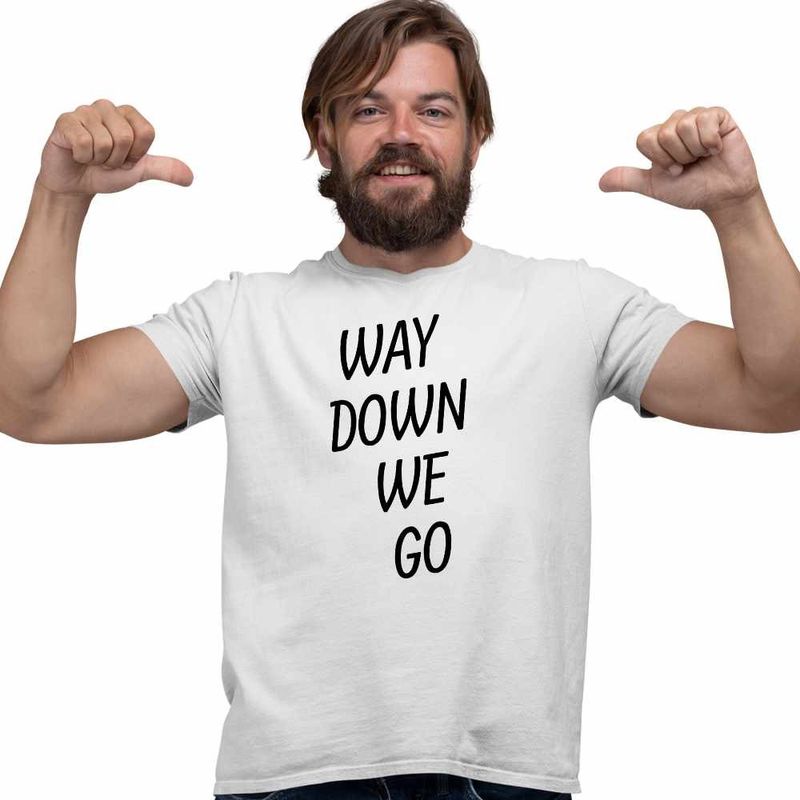 Fashion, accesorii si bijuterii - Barbati - Imbracaminte - Tricouri si bluze barbati - Tricou Barbati Kaleo Way Down We Go, alb, marime 2XL - Infinity.ro