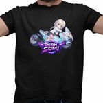Fashion, accesorii si bijuterii - Barbati - Imbracaminte - Tricouri si bluze barbati - Tricou Barbati Jeon Somi Ride Kpop, negru, marime XL - Infinity.ro