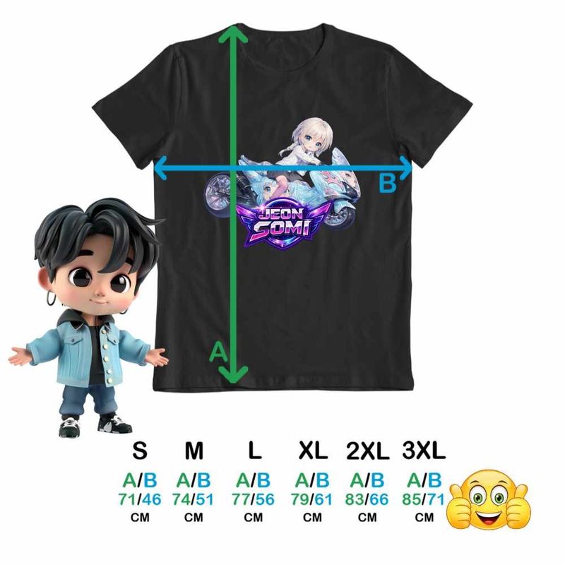 Fashion, accesorii si bijuterii - Barbati - Imbracaminte - Tricouri si bluze barbati - Tricou Barbati Jeon Somi Ride Kpop, negru, marime XL - Infinity.ro