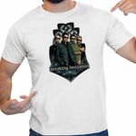 Fashion, accesorii si bijuterii - Barbati - Imbracaminte - Tricouri si bluze barbati - Tricou Barbati Breaking Benjamin Rock, alb, marime 3XL - Infinity.ro