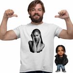 Fashion, accesorii si bijuterii - Barbati - Imbracaminte - Tricouri si bluze barbati - Tricou Barbati Tyla Vibe, alb, marime 2XL - Infinity.ro