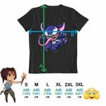 Fashion, accesorii si bijuterii - Barbati - Imbracaminte - Tricouri si bluze barbati - Tricou Barbati Stitch Venom , negru, marime S - Infinity.ro