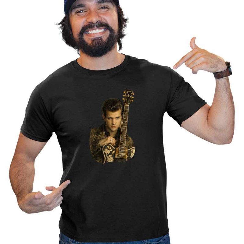 Fashion, accesorii si bijuterii - Barbati - Imbracaminte - Tricouri si bluze barbati - Tricou Barbati Chris Isaak Wicked Game, negru, marime 3XL - Infinity.ro