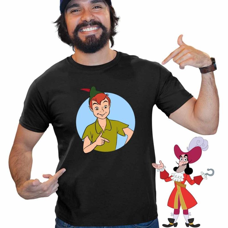 Fashion, accesorii si bijuterii - Barbati - Imbracaminte - Tricouri si bluze barbati - Tricou Barbati Peter Pan Copilarie Lost Boys, negru, marime M - Infinity.ro