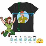 Fashion, accesorii si bijuterii - Barbati - Imbracaminte - Tricouri si bluze barbati - Tricou Barbati Peter Pan Copilarie Lost Boys, negru, marime M - Infinity.ro