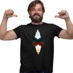Fashion, accesorii si bijuterii - Barbati - Imbracaminte - Tricouri si bluze barbati - Tricou Barbati Avatar Master Roku Last Airbender, negru, marime S - Infinity.ro