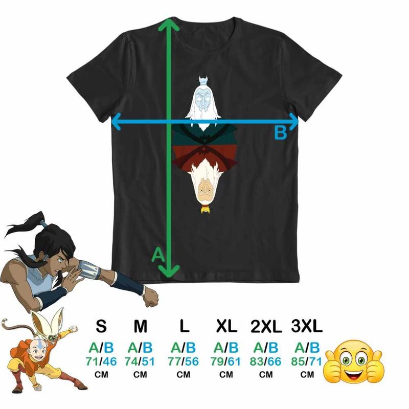 Fashion, accesorii si bijuterii - Barbati - Imbracaminte - Tricouri si bluze barbati - Tricou Barbati Avatar Master Roku Last Airbender, negru, marime S - Infinity.ro