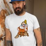 Fashion, accesorii si bijuterii - Barbati - Imbracaminte - Tricouri si bluze barbati - Tricou Barbati Alba ca Zapada Doc Istetul, alb, marime S - Infinity.ro