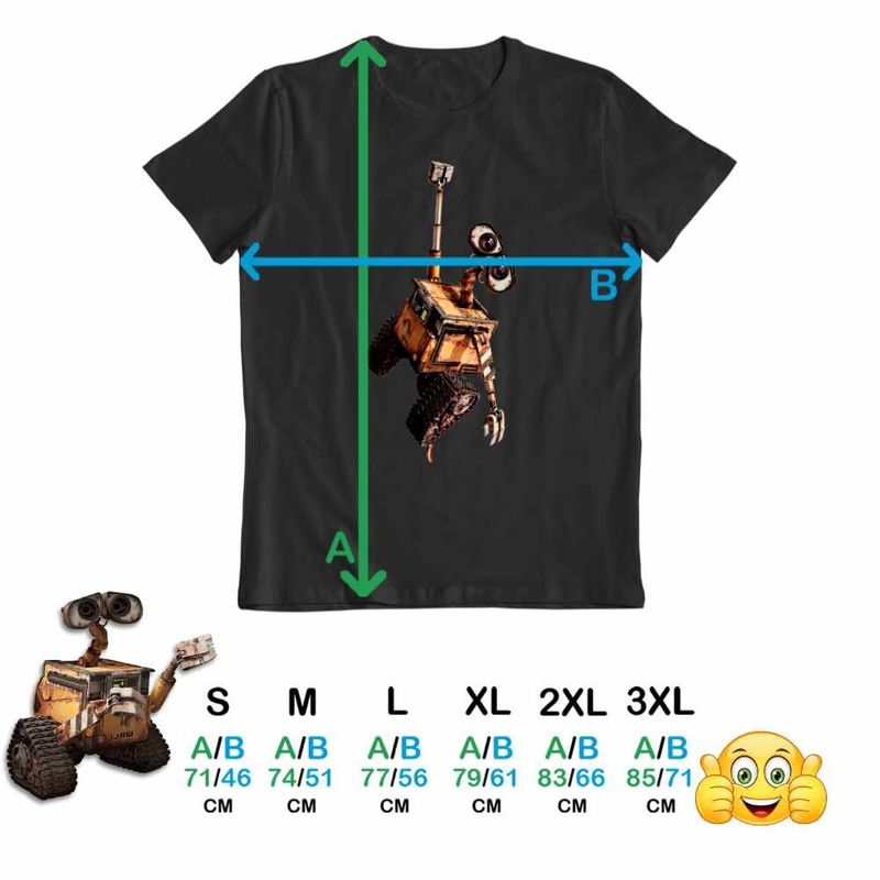 Fashion, accesorii si bijuterii - Barbati - Imbracaminte - Tricouri si bluze barbati - Tricou Barbati Wall-E Agatat Greiere Viitor SF Robotel Reciclare, negru, marime 2XL - Infinity.ro