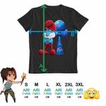 Fashion, accesorii si bijuterii - Barbati - Imbracaminte - Tricouri si bluze barbati - Tricou Barbati Kendama Papa Strumf Smurf Gargamel, negru, marime M - Infinity.ro