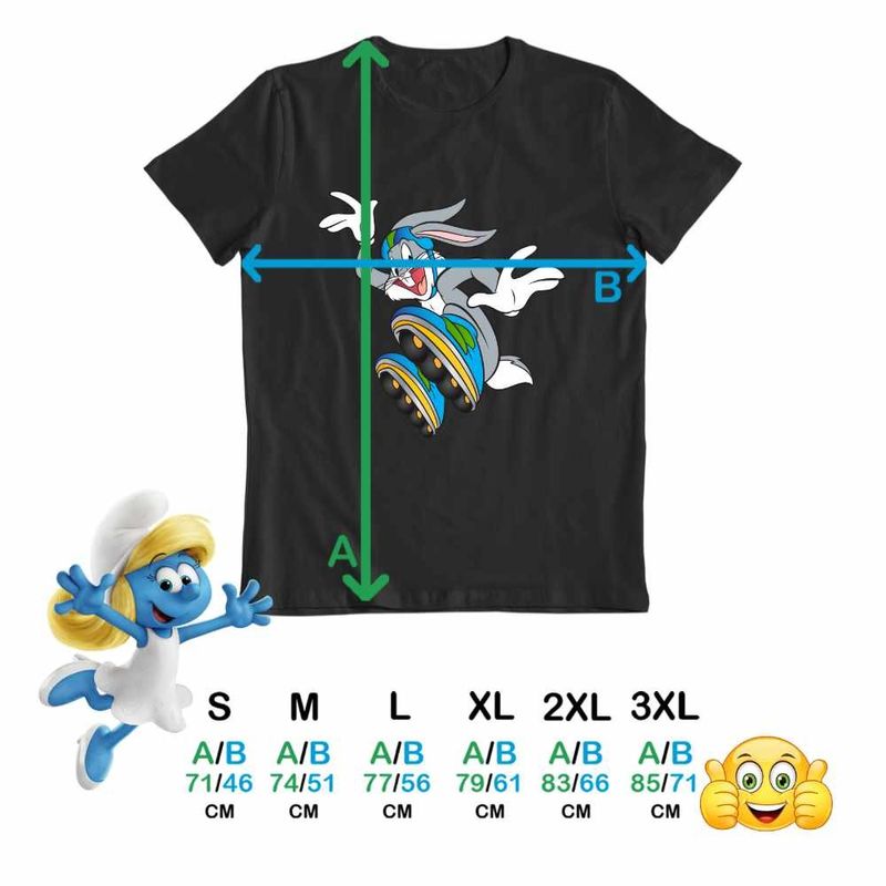 Fashion, accesorii si bijuterii - Barbati - Imbracaminte - Tricouri si bluze barbati - Tricou Barbati Bugs Bunny Role, negru, marime M - Infinity.ro