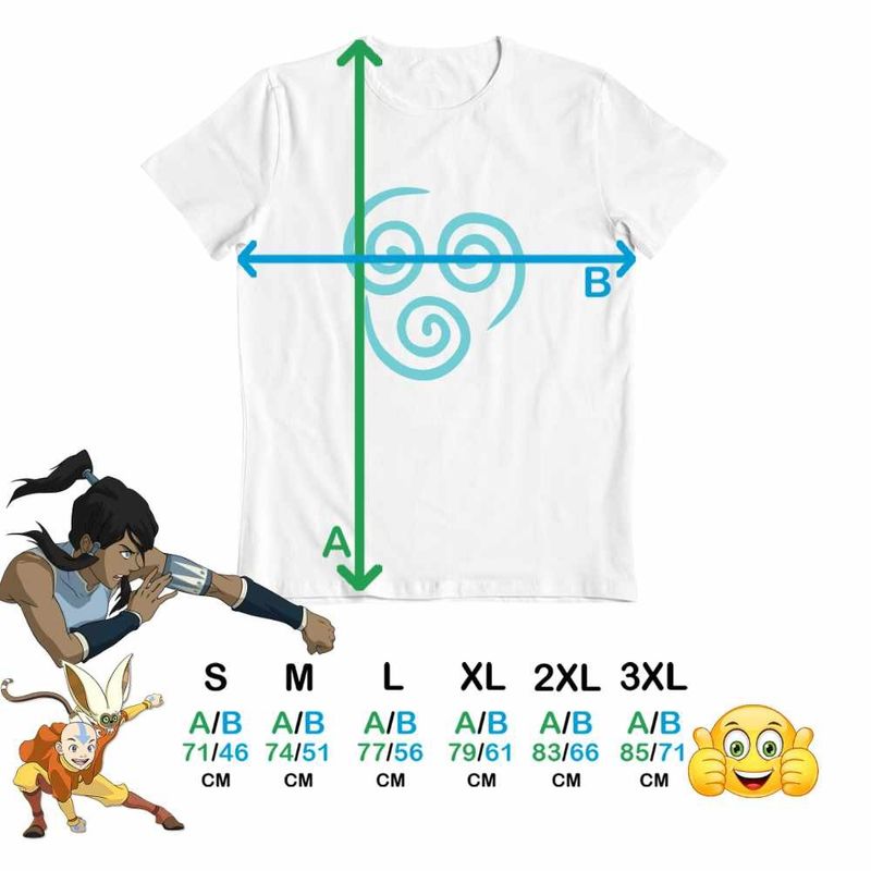 Fashion, accesorii si bijuterii - Barbati - Imbracaminte - Tricouri si bluze barbati - Tricou Barbati Avatar Airbender Element Simbol Maestru al Aerului, alb, marime M - Infinity.ro
