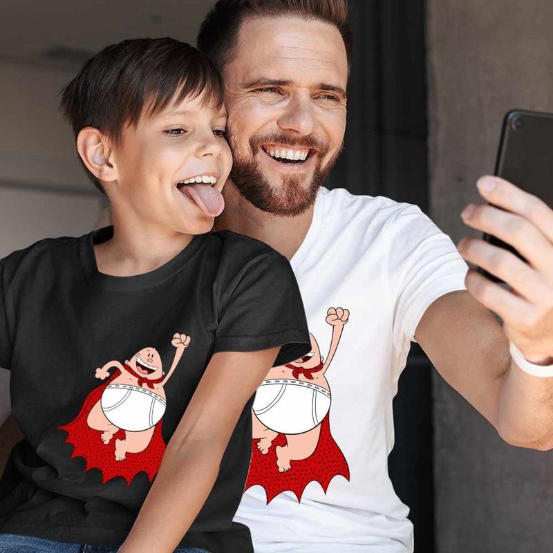 Fashion, accesorii si bijuterii - Barbati - Imbracaminte - Tricouri si bluze barbati - Tricou Barbati Captain Underpants Capitanul Chilot Dav Pilkey, negru, marime 2XL - Infinity.ro