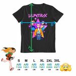 Fashion, accesorii si bijuterii - Barbati - Imbracaminte - Tricouri si bluze barbati - Tricou Barbati Huntrix Legends Kpop, negru, marime M - Infinity.ro