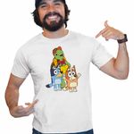 Fashion, accesorii si bijuterii - Barbati - Imbracaminte - Tricouri si bluze barbati - Tricou Barbati Franklin Blue Bingo, alb, marime L - Infinity.ro