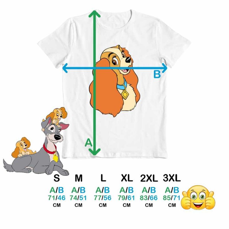 Fashion, accesorii si bijuterii - Barbati - Imbracaminte - Tricouri si bluze barbati - Tricou Barbati Doamna si Vagabondul Cocker Spaniel Catel, alb, marime 3XL - Infinity.ro