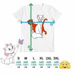 Fashion, accesorii si bijuterii - Barbati - Imbracaminte - Tricouri si bluze barbati - Tricou Barbati Pisicile Aristocrate Ducesa Omalley, alb, marime 2XL - Infinity.ro