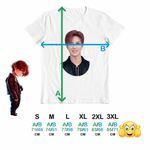Fashion, accesorii si bijuterii - Barbati - Imbracaminte - Tricouri si bluze barbati - Tricou Barbati Taemin Kpop Korea Music, alb, marime M - Infinity.ro