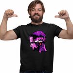 Fashion, accesorii si bijuterii - Barbati - Imbracaminte - Tricouri si bluze barbati - Tricou Barbati Stranger Things Pixel Art Jane Eleven, negru, marime L - Infinity.ro