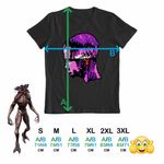 Fashion, accesorii si bijuterii - Barbati - Imbracaminte - Tricouri si bluze barbati - Tricou Barbati Stranger Things Pixel Art Jane Eleven, negru, marime L - Infinity.ro