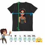 Fashion, accesorii si bijuterii - Barbati - Imbracaminte - Tricouri si bluze barbati - Tricou Barbati Tomb Raider Aventuri Lara Croft Militar Camuflaj, negru, marime 3XL - Infinity.ro