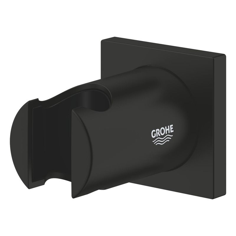 Casa si Gradina - Sanitare - Cazi si cabine de dus - Coloane si seturi de dus - Suport para dus Grohe 270752430, 69 mm, 50 mm, universal, pe perete, abs, metal, suport para dus incorporat, Negru - Infinity.ro