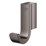Casa si Gradina - Sanitare - Suporturi si accesorii baie - Suporturi baie - Agatatoare Grohe 41039A00, Selection, pe perete, metal, lucios, grafit - Infinity.ro