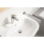 Casa si Gradina - Sanitare - Suporturi si accesorii baie - Suporturi baie - Bara prosop Grohe 41183000, 439 mm, 61 mm, 2 orificii instalare, 2 rafturi, pivotanta, pe perete, Crom - Infinity.ro