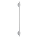 Casa si Gradina - Sanitare - Suporturi si accesorii baie - Suporturi baie - Bara prosop Grohe 41166000, 523 mm, 56 mm, 2 orificii instalare, 1 rafturi, pe perete, metal, posibiltiate lipire, Crom - Infinity.ro