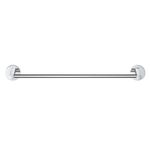 Casa si Gradina - Sanitare - Suporturi si accesorii baie - Suporturi baie - Bara prosop Grohe 41197000, 475 mm, 60 mm, 2 orificii instalare, 1 rafturi, pe perete, metal, posibiltiate lipire, Crom - Infinity.ro