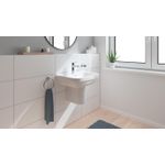 Casa si Gradina - Sanitare - Suporturi si accesorii baie - Suporturi baie - Inel prosop Grohe 41174000, 200 mm, 1 rafturi, 2 orificii instalare, pivotanta, pe perete, metal, Crom - Infinity.ro