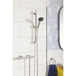 Casa si Gradina - Sanitare - Suporturi si accesorii baie - Suporturi baie - Inel prosop Grohe 41174000, 200 mm, 1 rafturi, 2 orificii instalare, pivotanta, pe perete, metal, Crom - Infinity.ro