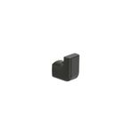 Casa si Gradina - Sanitare - Suporturi si accesorii baie - Suporturi baie - Agatatoare Roca A817020CN0, 36 mm, 40 mm, 1 cuie, 2 orificii instalare, pe perete, metal, elemente fixare ascunse, Negru - Infinity.ro